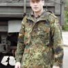 BW Feldjacke / Parka Flecktarn Original Gebraucht -Outdoor-Ausrüstungsgeschäft 0B1030 0
