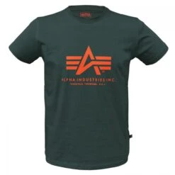 Alpha Industries Basic Alpha T-Shirt -Outdoor-Ausrüstungsgeschäft 100501 001 3