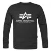 Alpha Industries Basic Alpha Langarm Shirt 2 Alpha Industries Basic Alpha Langarm Shirt -Outdoor-Ausrüstungsgeschäft 100510 002 4