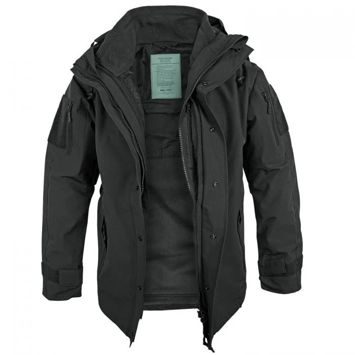 Mil-Tec Nässeschutzjacke M. Fleecejacke Gen. II 3 Mil-Tec Nässeschutzjacke M. Fleecejacke Gen. II