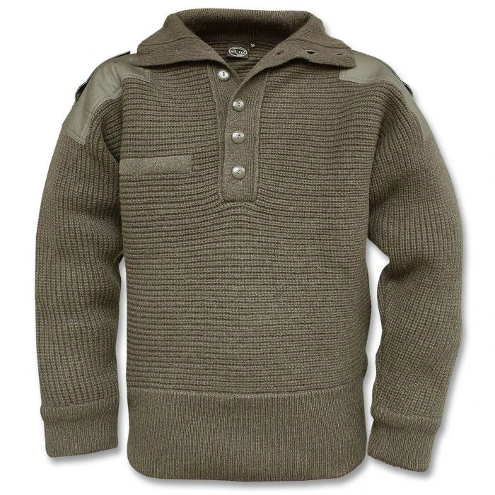 Mil-Tec Alpin Armee Pullover Wolle 4 Mil-Tec Alpin Armee Pullover Wolle – Bild 2