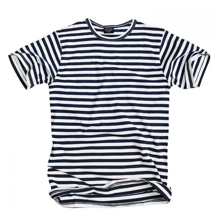 Mil-Tec Marine T-Shirt Gestreift Blau/weiss 3 Mil-Tec Marine T-Shirt Gestreift Blau/weiss