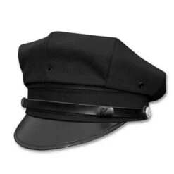 Mil-Tec US Police Schirmmütze Schwarz