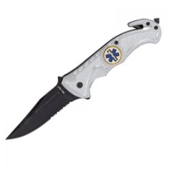 Mil-Tec Einhandmesser Rescue -Outdoor-Ausrüstungsgeschäft 15323 018