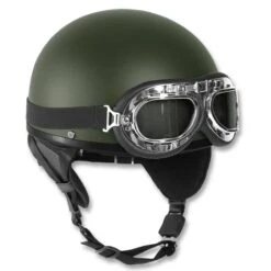 Mil-Tec Helm Halbschale Mit Brille -Outdoor-Ausrüstungsgeschäft 16688 101 0