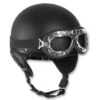 Mil-Tec Helm Halbschale Mit Brille -Outdoor-Ausrüstungsgeschäft 16688 101 1