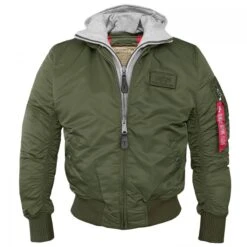 Alpha Industries MA-1 D-Tec Bomberjacke -Outdoor-Ausrüstungsgeschäft 183110 001 1