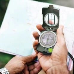 Mil-Tec Armeekompass Metall M. Etui -Outdoor-Ausrüstungsgeschäft 6o4120 5