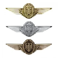 Tätigkeitsabzeichen Metall Militärflugzeugführer