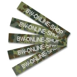 Namensstreifen Mit Klett 5er-Satz Flecktarn -Outdoor-Ausrüstungsgeschäft 89900 400 n 2