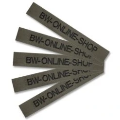 Namensstreifen Mit Klett 5er-Satz Oliv