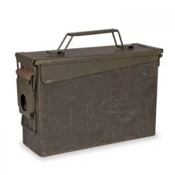 Orig. US Munikiste Metall Klein Cal. 30 Gebraucht