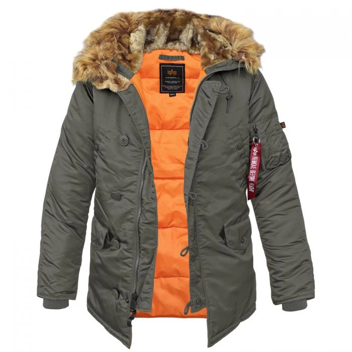 Alpha Industries N3B VF 59 Fliegerparka 4 Alpha Industries N3B VF 59 Fliegerparka – Bild 2