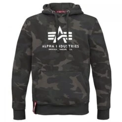 Alpha Industries Basic Hoody Kapuzen Pullover -Outdoor-Ausrüstungsgeschäft a178312 125