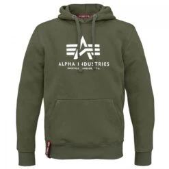 Alpha Industries Basic Hoody Kapuzen Pullover -Outdoor-Ausrüstungsgeschäft a178312 142