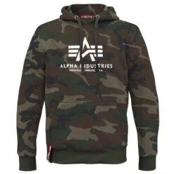 Alpha Industries Basic Hoody Kapuzen Pullover -Outdoor-Ausrüstungsgeschäft a178312 408