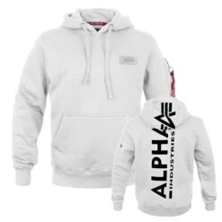 Alpha Industries Back Print Hoody -Outdoor-Ausrüstungsgeschäft a178318 009 2023