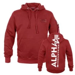 Alpha Industries Back Print Hoody -Outdoor-Ausrüstungsgeschäft a178318 328 2023