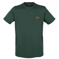 Alpha Industries Basic Alpha T-Shirt Small Logo -Outdoor-Ausrüstungsgeschäft a188505 353