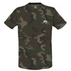 Alpha Industries Basic Alpha T-Shirt Small Logo -Outdoor-Ausrüstungsgeschäft a188505 408