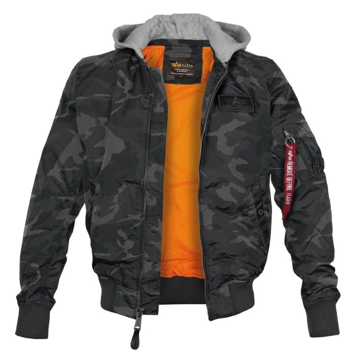 Alpha Industries MA-1 TT Hood Fliegerjacke 5 Alpha Industries MA-1 TT Hood Fliegerjacke – Bild 3