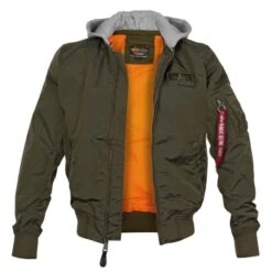 Alpha Industries MA-1 TT Hood Fliegerjacke 10 Alpha Industries MA-1 TT Hood Fliegerjacke -Outdoor-Ausrüstungsgeschäft a196108 257 2 1