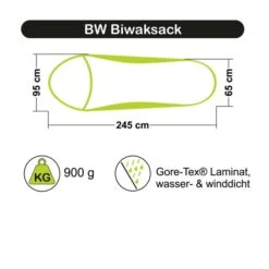 Bundeswehr Biwaksack / Schlafsackhülle Original Gebraucht -Outdoor-Ausrüstungsgeschäft ab061 032 2023