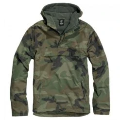 Brandit Hooded Windbreaker M. Fleecefutter -Outdoor-Ausrüstungsgeschäft b3001 010