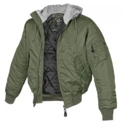Brandit MA-1 Jacke Sweat Hooded