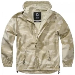 Brandit Summer Windbreaker Frontzip Ripstop (Sale) -Outdoor-Ausrüstungsgeschäft b3186 011