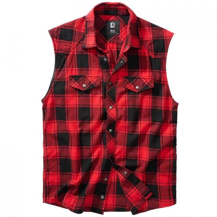 Brandit Checkshirt Sleeveless 4 Brandit Checkshirt Sleeveless – Bild 2