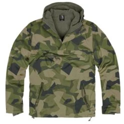 Hooded Windbreaker Mit Fleecefutter (Sale) -Outdoor-Ausrüstungsgeschäft bw9512 125 7v