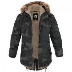 Fishtail Winterparka Mit Futter -Outdoor-Ausrüstungsgeschäft bw9516 004