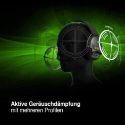 Gehörschutz Supreme Pro-X Mit Lederband U. Schaumkissen -Outdoor-Ausrüstungsgeschäft sd5404 481 5